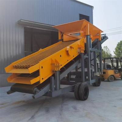 Battlefield Large Drum Screen for Soil Spraying and Sowing in Construction Works