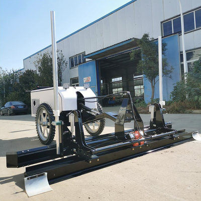 Laser Microsystem Leveling Two Wheel Portable Floor Leveling Machine with 17L Fuel Volume