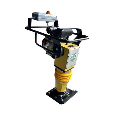 75 kg Diesel Gasoline Power Trench Rammer Compactor Tamping Rammer with Long Lifetime