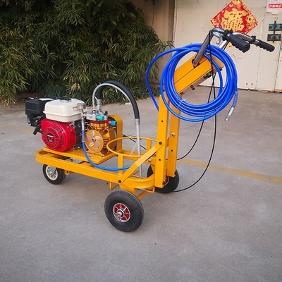 Double Gun Cold Paint Road Marking Machine for Construction Works in Customized Color