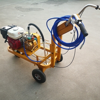 Hand Push Cold Spray Road Surface Marking Line Machine with Unique Selling Point