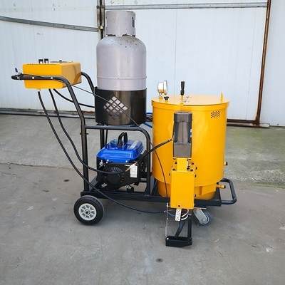 Hand Push Cold Spray Road Surface Marking Line Machine with Unique Selling Point