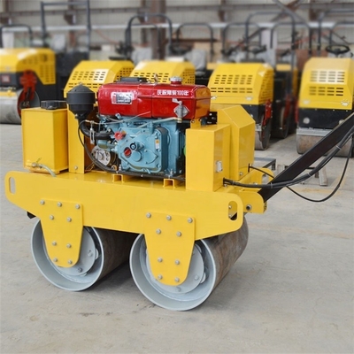 Design 20KN*2 Exciting Force Hand Road Roller Compactor for Improved Road Construction