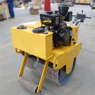 Design 20KN*2 Exciting Force Hand Road Roller Compactor for Improved Road Construction