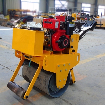 Walk Behind Road Roller 600kg with CHANGFA Engine and 20KN*2 Exciting Force