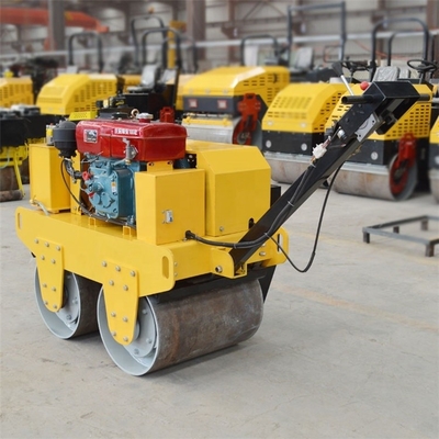 600kg Diesel Engine Vibratory Road Roller for Asphalt Pavement in 1350*850*1250 mm