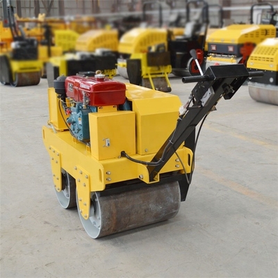 600kg Diesel Engine Vibratory Road Roller for Asphalt Pavement in 1350*850*1250 mm