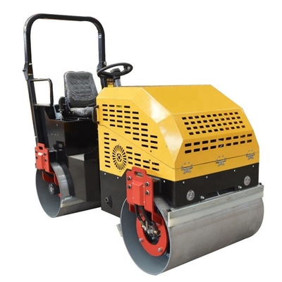 1350*850*1250 mm Heavy Duty Double Drum Vibratory Construction Road Roller Machine