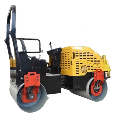 Double Drum Roller Hand Road Roller Compactor for Small Road Paving Requirements