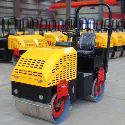 Double Drum Roller Hand Road Roller Compactor for Small Road Paving Requirements